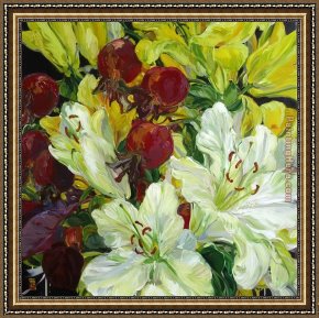 Peace Preserved Framed Paintings - Peace Preserved by Bobbie Burgers