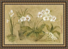 Collection of Orchids by Cheri Blum - 33 x To 27” Canvas deals Painting