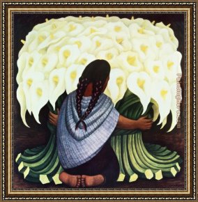 The flower seller on sale by diego rivera