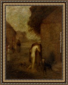 Elijah Restoring The Widow's Son Framed Paintings - The Prodigal Son by Edward Stott