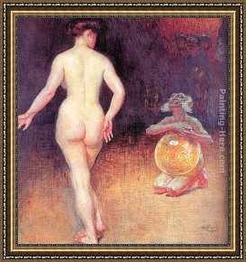 Frantisek Kupka Framed Paintings - Money by Frantisek Kupka