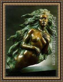 Hart Framed Paintings - Awakening of Eve by Frederick Hart
