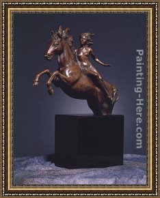 Hart Framed Paintings - Equus by Frederick Hart