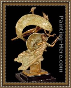 Hart Framed Paintings - Liberty and Sacrifice by Frederick Hart