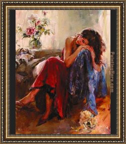 In Love Framed Paintings - Dreaming of Love by Garmash