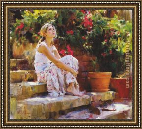 A Beautiful Day Framed Paintings - SUNNY DAY by Garmash