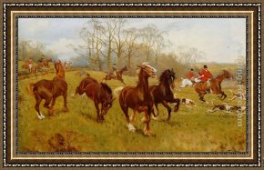 Peace Preserved Framed Paintings - Peace Disturbed by Gilbert Scott Wright