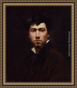 Portrait of a Young Benedictine Framed Paintings - Portrait of a Young Man by Giovanni Boldini