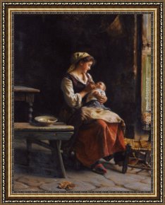 Moment,please Framed Paintings - Happy Moments by Giuseppe Magni