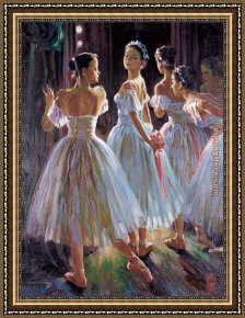 Guan Framed Paintings - gzj15 by Guan zeju