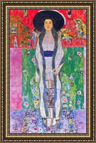 Portrait Framed Paintings - Portrait of Adele Bloch Bauer by Gustav Klimt
