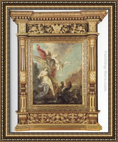 Andromeda Framed Paintings - Andromeda by Gustave Moreau