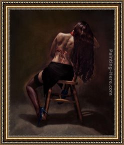 Isola Bella, Lago Maggiore, a Sketch Framed Paintings - Bella Reposa by Hamish Blakely