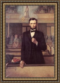 Intimate Thoughts Framed Paintings - The Thought by Harry Roseland