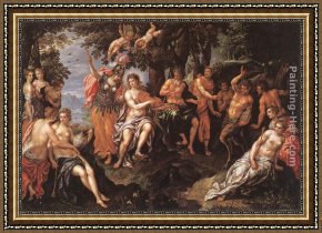 Hendrick Framed Paintings - The Punishment of Midas by Hendrick De Clerck