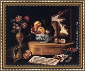 A Sense of Space I Framed Paintings - The Five Senses by Jacques Linard