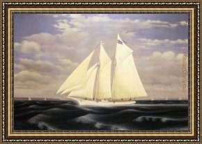 The Wave Framed Paintings - Tidal Wave by James Bard