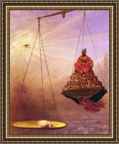 A Beautiful Day Framed Paintings - The Day of the Last Judgment by Jean-Leon Gerome