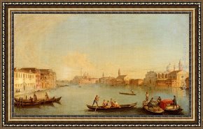 Isola Bella, Lago Maggiore, a Sketch Framed Paintings - View Of San Giorgio Maggiore Seen From The South, Venice by Johann Richter