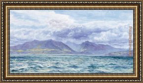 Arran Framed Paintings - Arran by John Brett