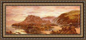 Cardigan Framed Paintings - Cardigan Bay by John Brett