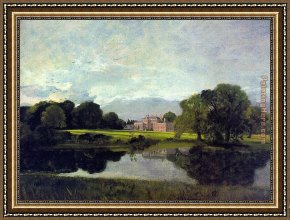 John Constable Framed Paintings - Malvern Hall by John Constable