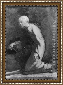 Isola Bella, Lago Maggiore, a Sketch Framed Paintings - A Brittany Beadle--Sketch from Nature by John LaFarge