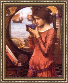 Destiny 1900 Framed Paintings - Destiny 1900 by John William Waterhouse