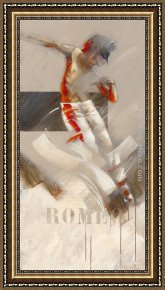 Romeo And Juliet Framed Paintings - Romeo by Kitty Meijering