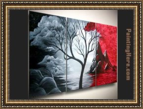 Landscape Framed Paintings - 504191 by landscape