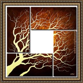 Landscape Framed Paintings - 5589 by landscape