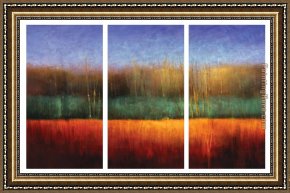 Landscape Framed Paintings - Theatre View by Gregory Garrett by landscape