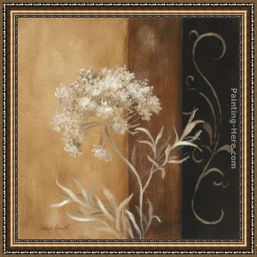 Delicate Framed Paintings - Delicate Beauty II by Lanie Loreth