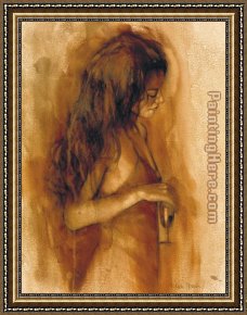 24 Hours at Lemans Framed Paintings - After Hours by Mark Spain