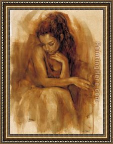 The Night Cafe Framed Paintings - Night Light by Mark Spain