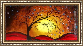 Jacob's Dream Framed Paintings - Vanished Dream by Megan Aroon Duncanson