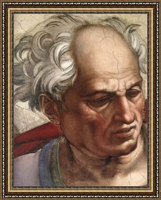 Buonarroti Framed Paintings - Simoni01 by Michelangelo Buonarroti