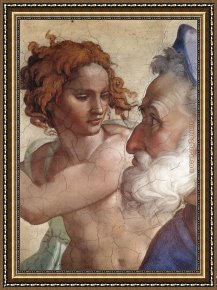 Buonarroti Framed Paintings - Simoni04 by Michelangelo Buonarroti