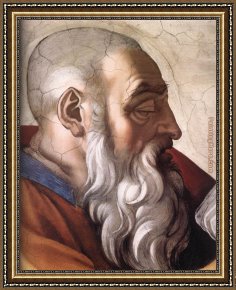 Buonarroti Framed Paintings - Simoni05 by Michelangelo Buonarroti