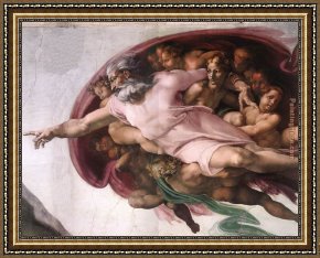 Buonarroti Framed Paintings - Simoni30 by Michelangelo Buonarroti