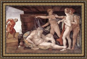 Buonarroti Framed Paintings - Simoni42 by Michelangelo Buonarroti
