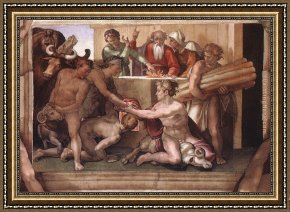 Buonarroti Framed Paintings - Simoni47 by Michelangelo Buonarroti