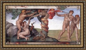 Buonarroti Framed Paintings - Simoni49 by Michelangelo Buonarroti