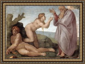 Buonarroti Framed Paintings - Simoni53 by Michelangelo Buonarroti