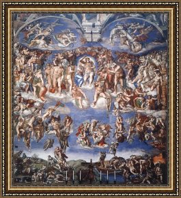 Buonarroti Framed Paintings - Simoni55 by Michelangelo Buonarroti