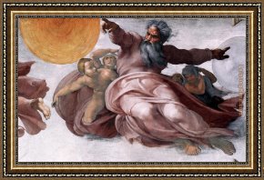 Buonarroti Framed Paintings - Simoni56 by Michelangelo Buonarroti