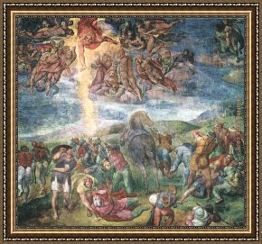 Buonarroti Framed Paintings - Simoni58 by Michelangelo Buonarroti