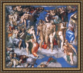Buonarroti Framed Paintings - Simoni61 by Michelangelo Buonarroti