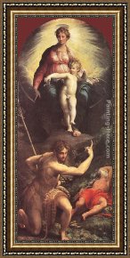 The Vision Beyond Framed Paintings - The Vision of St Jerome by Parmigianino