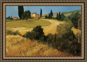 Isola Bella, Lago Maggiore, a Sketch Framed Paintings - Bella Toscana by Philip Craig